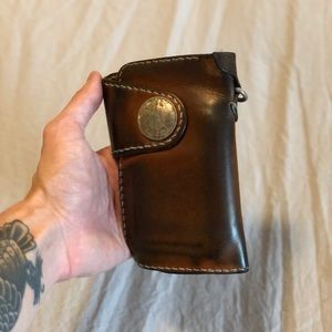 Hollows leather wallet